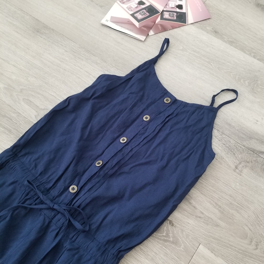 Jumpsuite dark blue color size XS